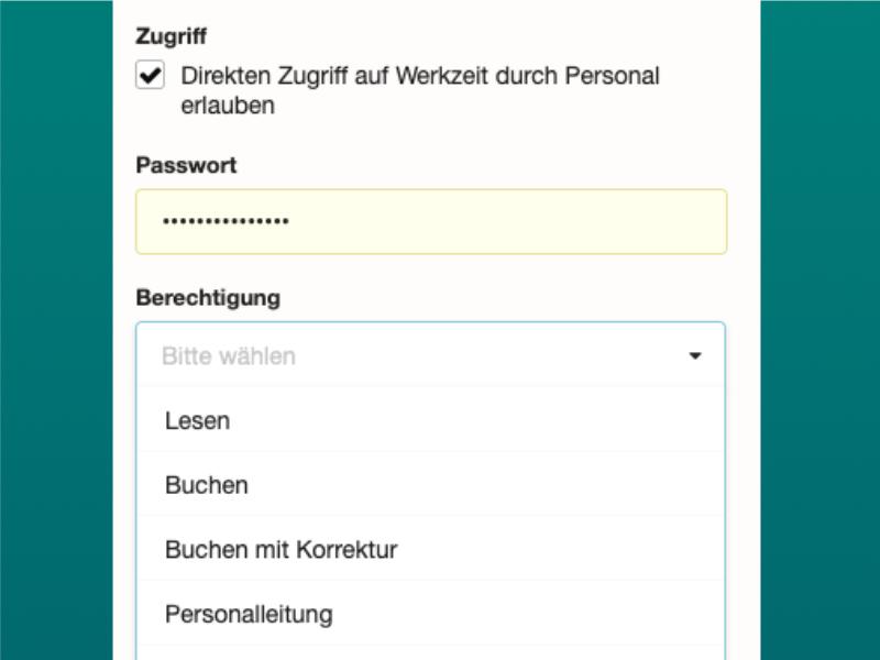 Berechtigungen festlegen
