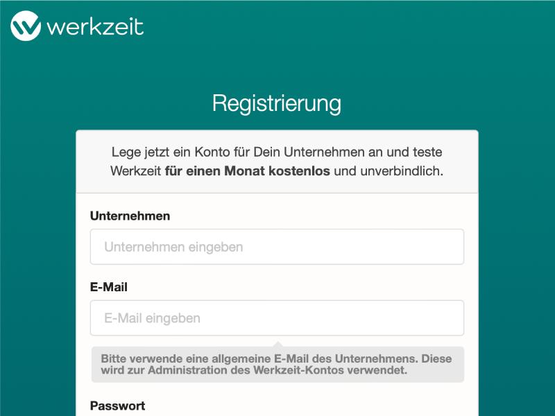 Registrieren
